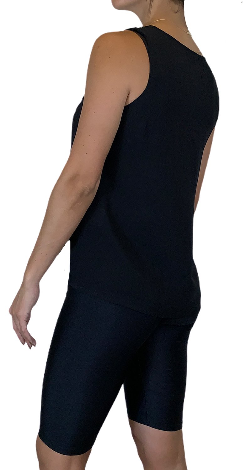 Blusa Negro Detalle Mostacillas