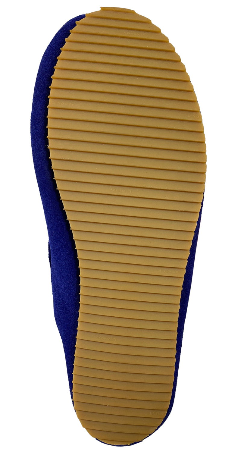 Zapato Azul Gamuza