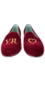 Mocasines Velvet Bordeo