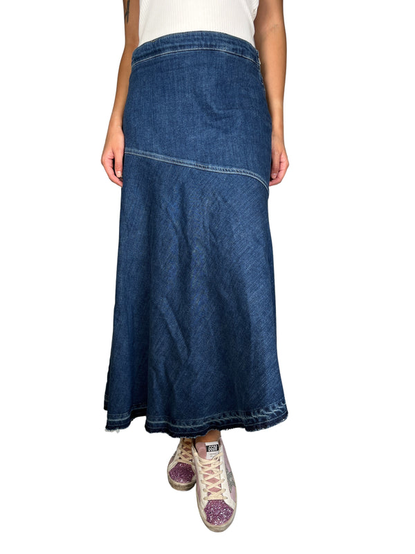 Falda Maxi Denim