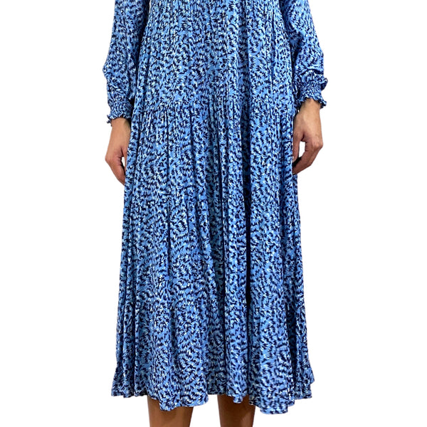 Vestido Midi Azul Zara – Market People