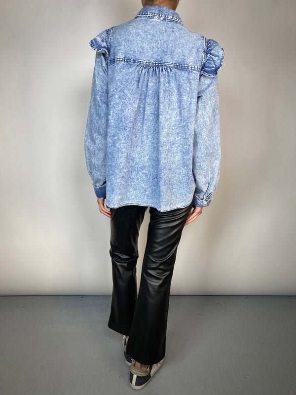 Blusa Denim Vuelos