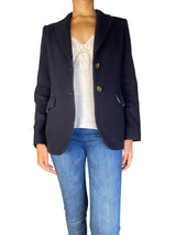 Blazer Azul Lana