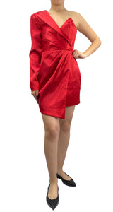 Vestido Asimétrico Rojo