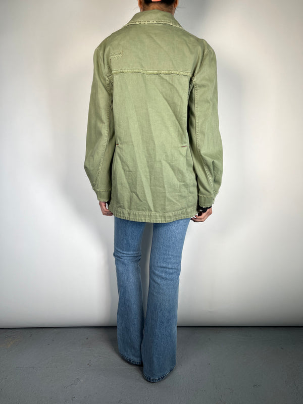 Chaqueta Verde Militar