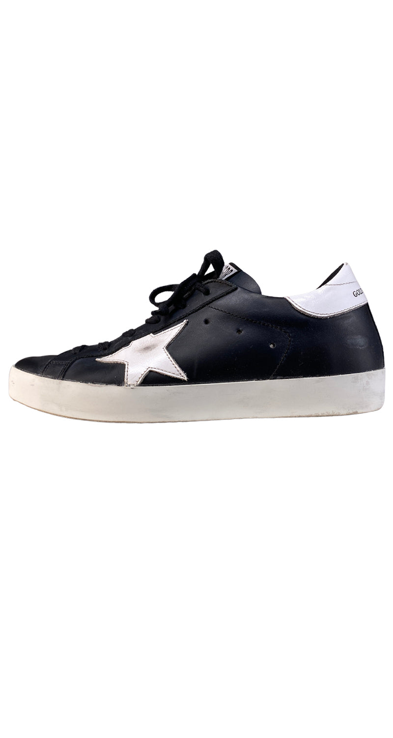 Zapatillas Superstar De Cuero