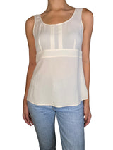 Blusa Seda Beige