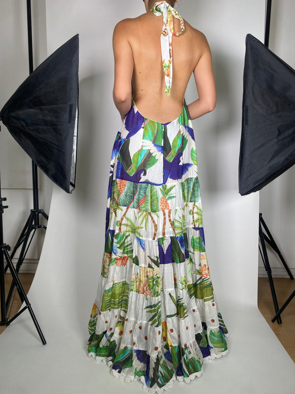 Vestido Maxi Tropical