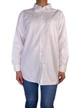 Blusa Blanca Manga Larga