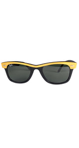 Anteojos Wayfarer Dorado