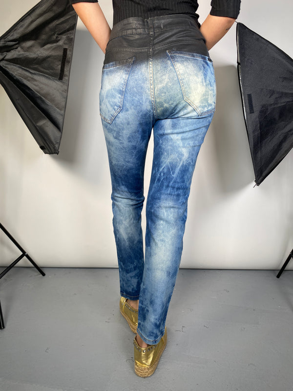 Jeans Denim Tie Dye