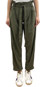 Pantalón Gamuza Verde