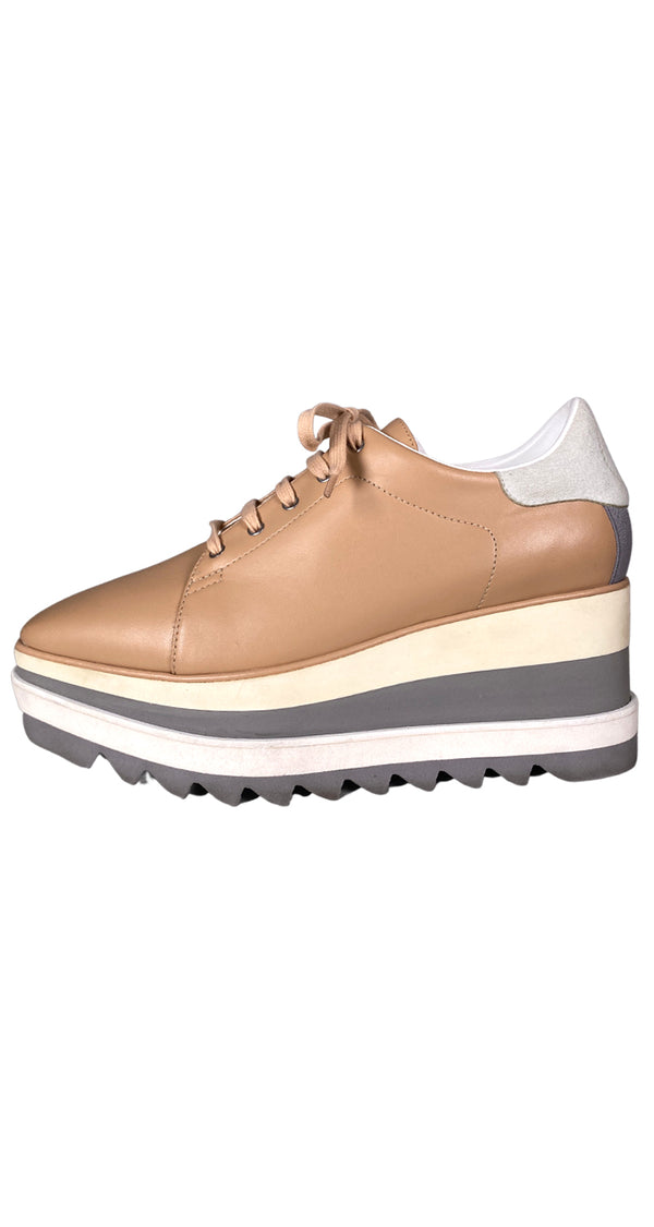 Zapatos  Platform Beige