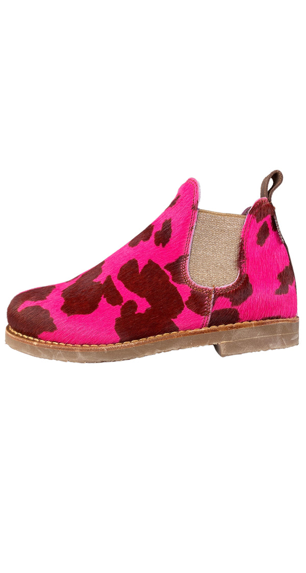 Botines Pink Cow