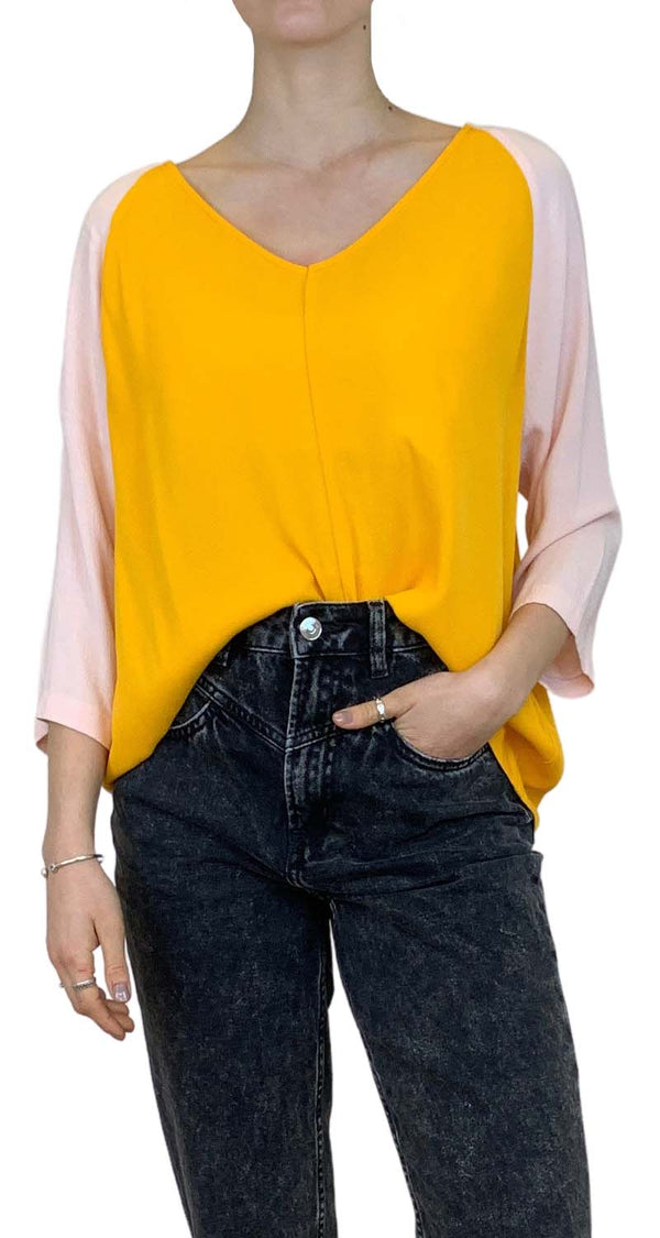 Blusa Bicolor