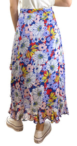 Falda Wrap Flores