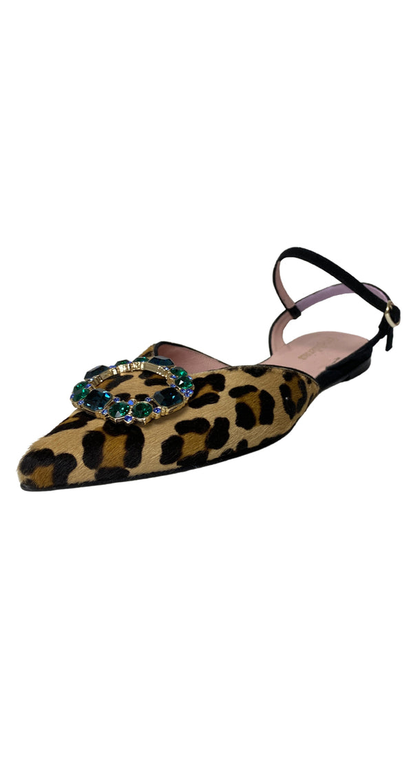 Sandalias Ella Animal  Print