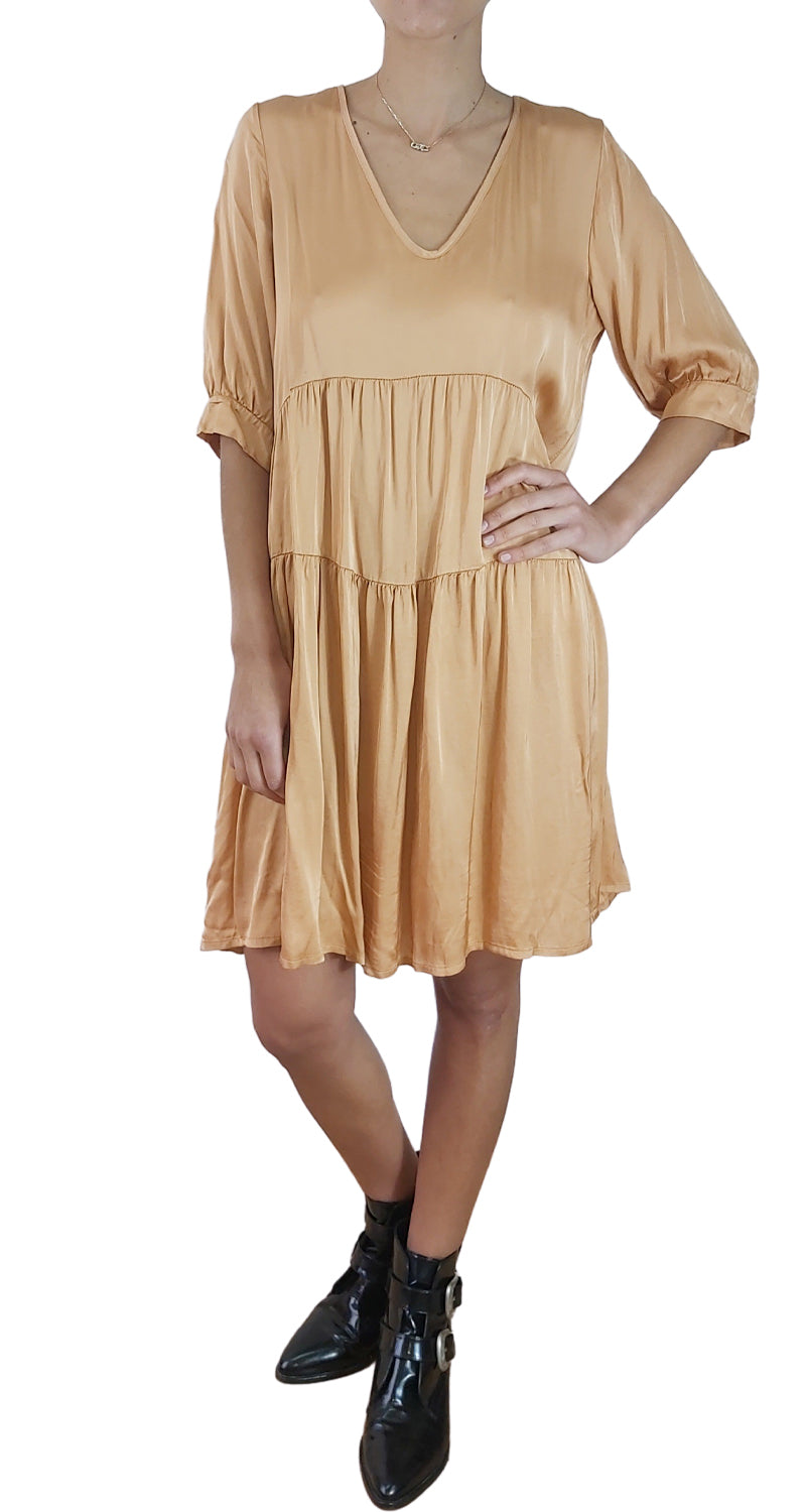 Vestido Camel