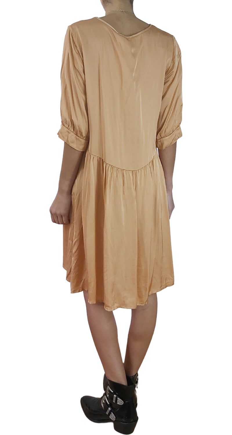 Vestido Camel