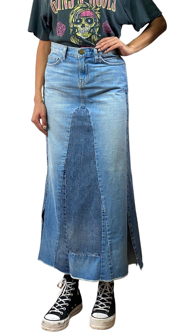 Falda Maxi Denim