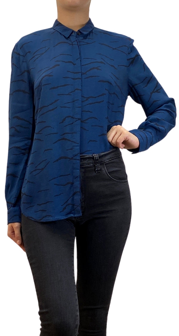 Blusa Azul Oscuro