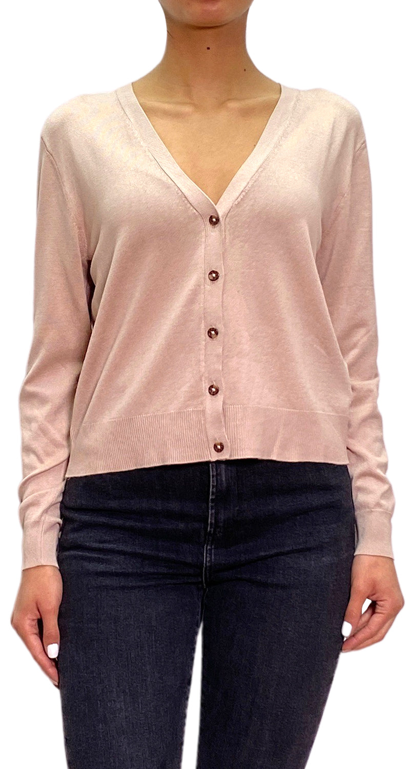 Sweater Botones Beige