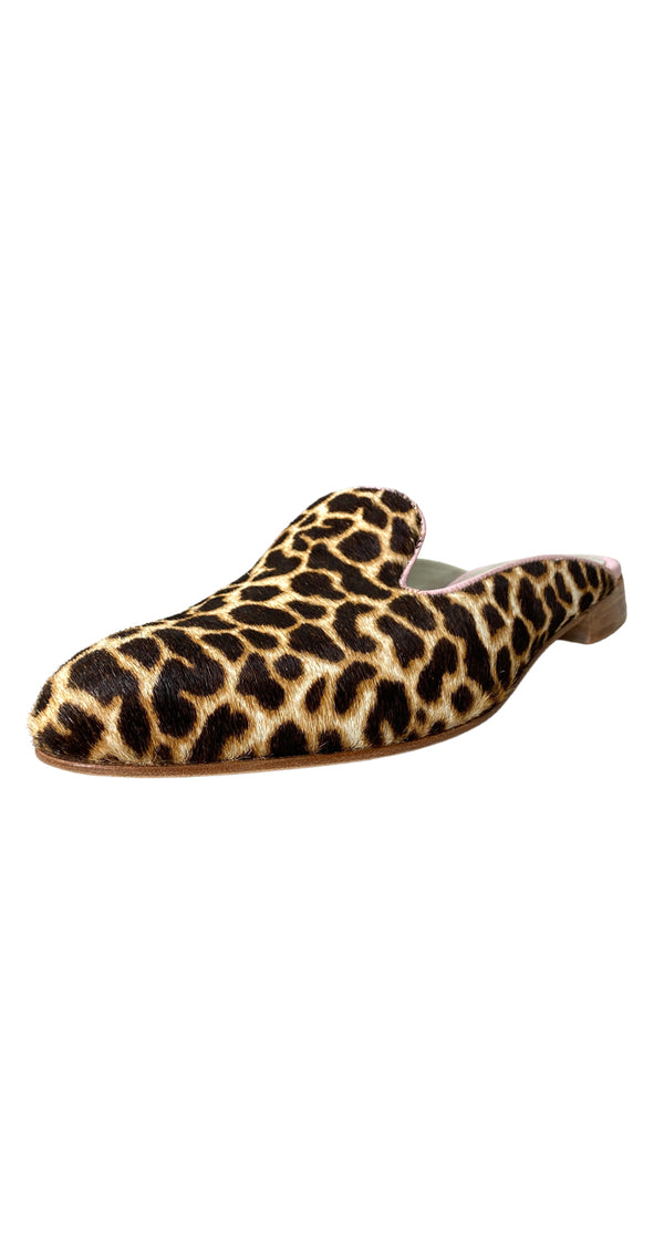 Mules Cuero Animal Print