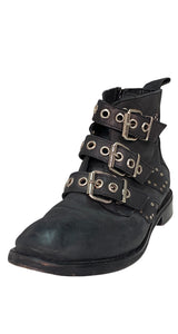 Botines Negros Tachas