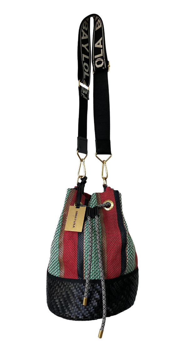 Bolso Multicolor Trenzado