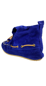 Zapato Azul Gamuza