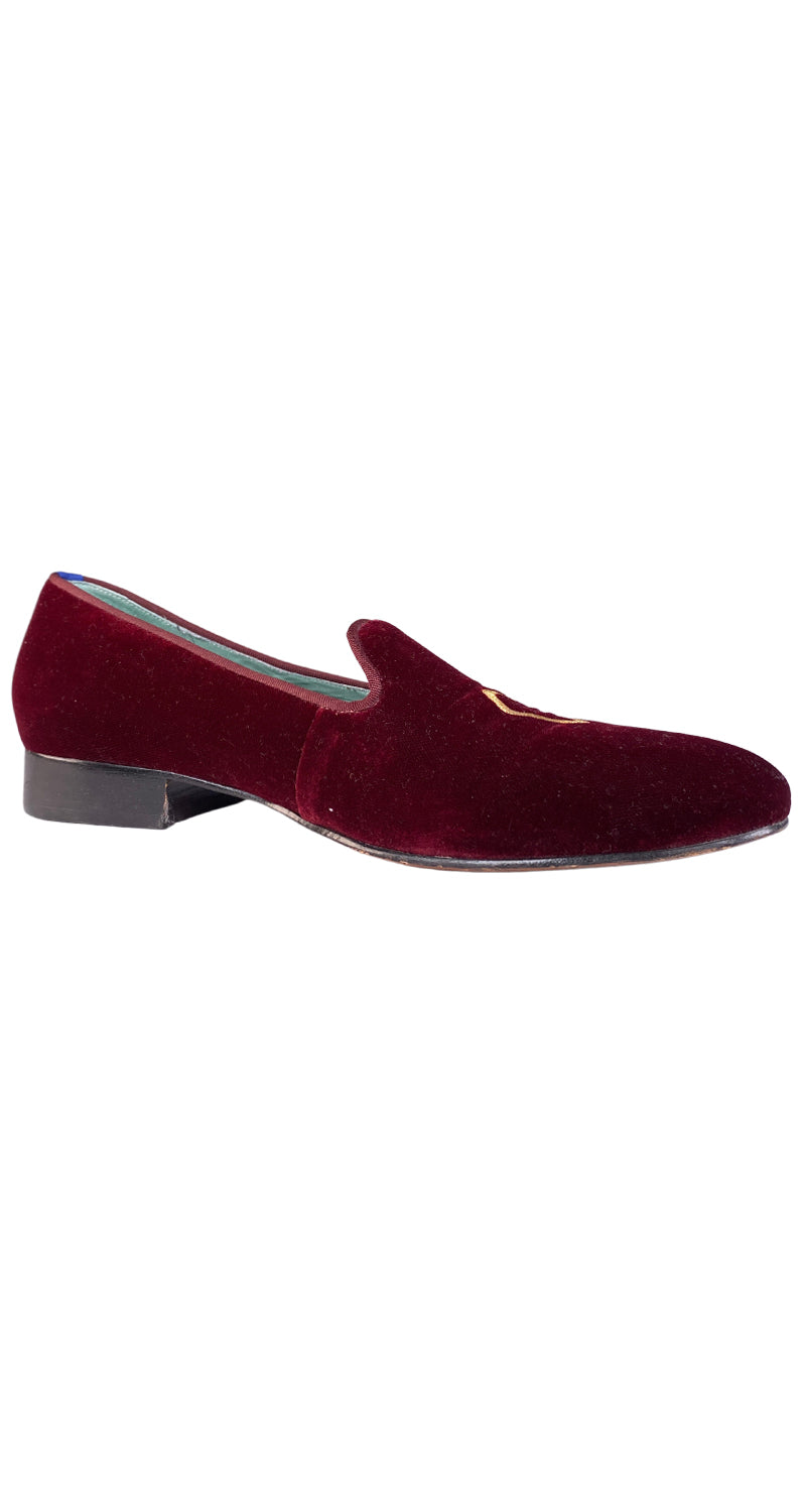 Mocasines Velvet Bordeo