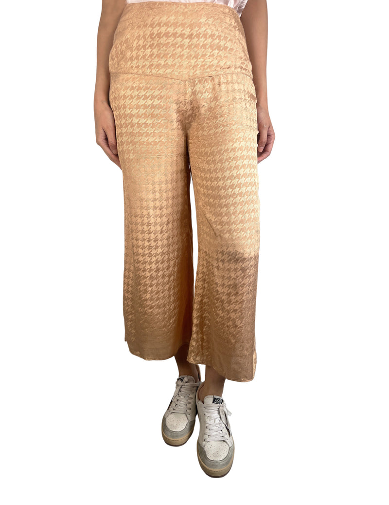 Pantalón Culotte Houndstooth