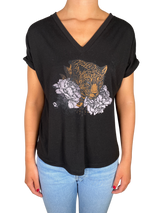 Polera Estampado Tigre