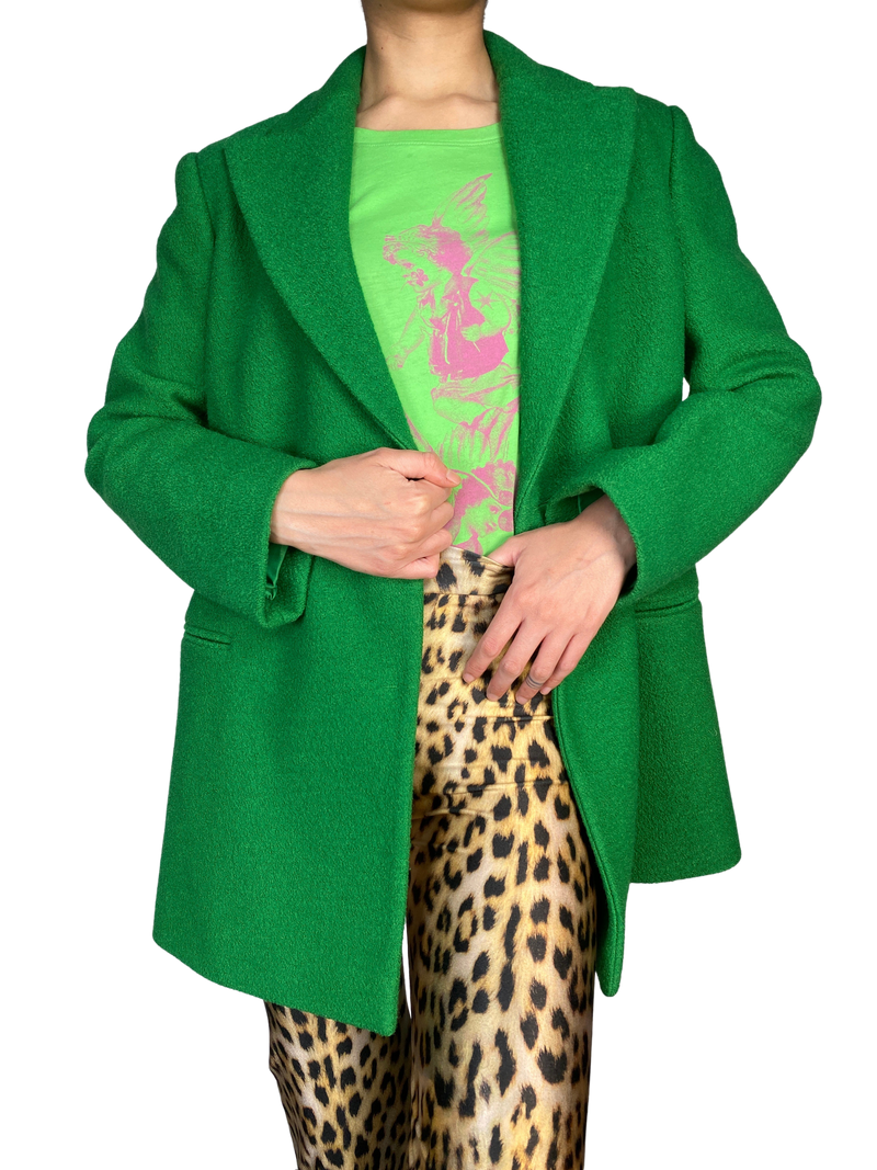 Blazer Verde Lana