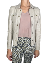 Sobrecamisa Cuero Beige