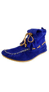 Zapato Azul Gamuza