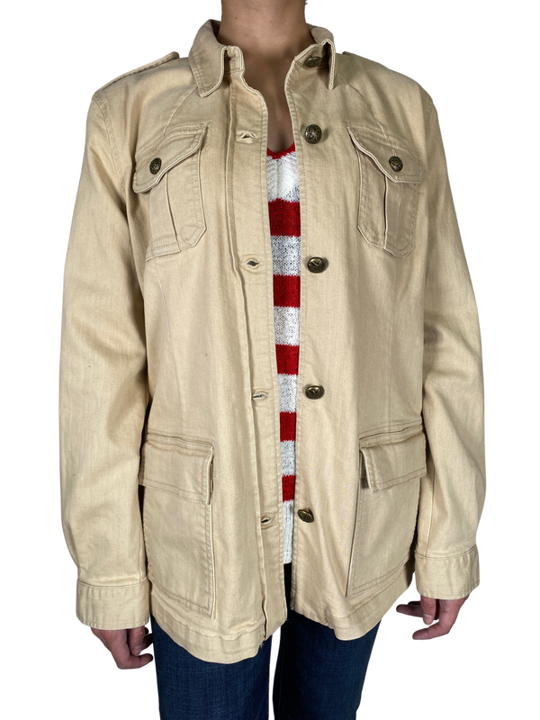 Chaqueta Beige