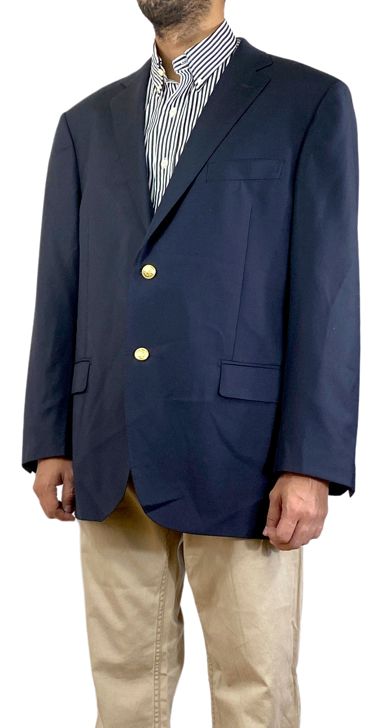 Blazer Azul Botones Dorados