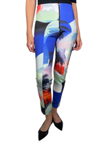 Leggings Multicolor Palmeras