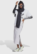 Falda adidas originals Skirt Long Lila - Calce Slim Fit