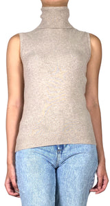 Sweater Sin Mangas Cashmere