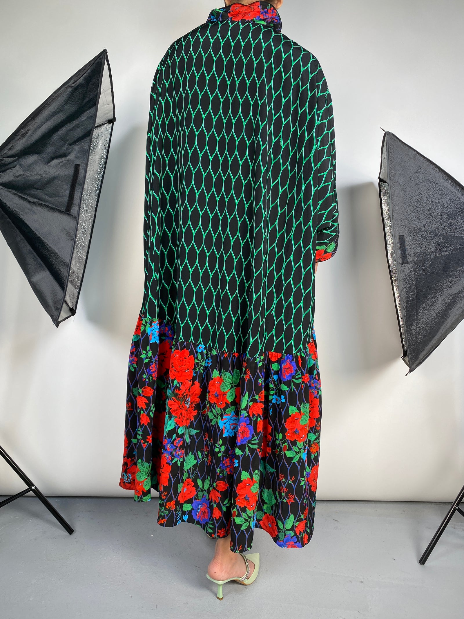 Vestido Seda Kenzo Para H M H M Market People