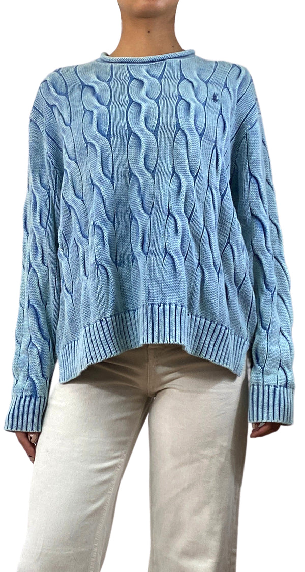 Sweater Tejido Azul