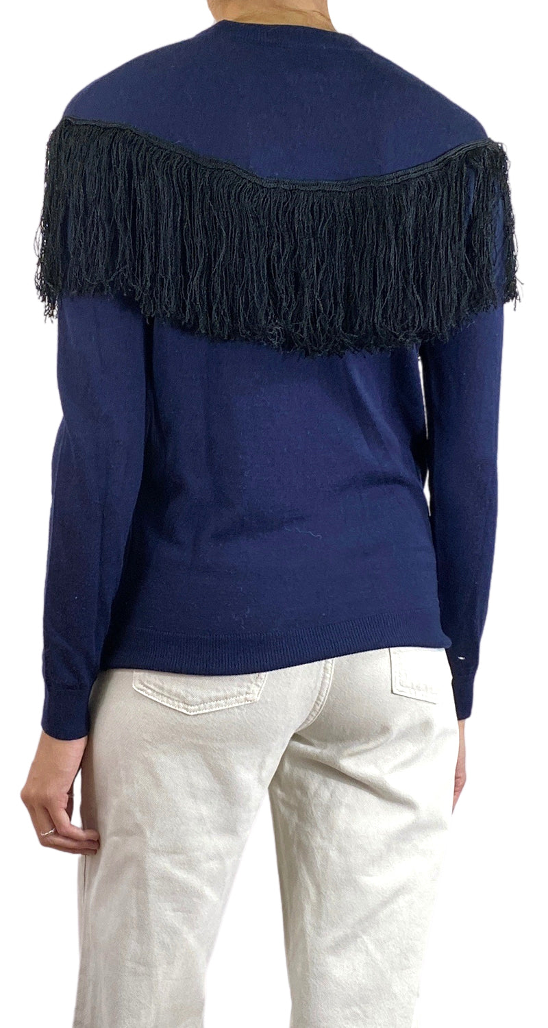 Sweater Flecos Azul