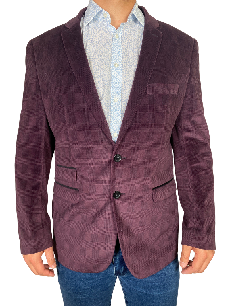 Blazer Velvet Slim Fit