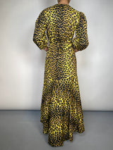 Vestido Bijou Leopard Wrap