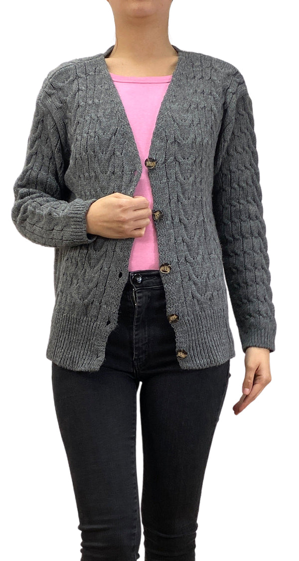 Sweater Tejido Gris