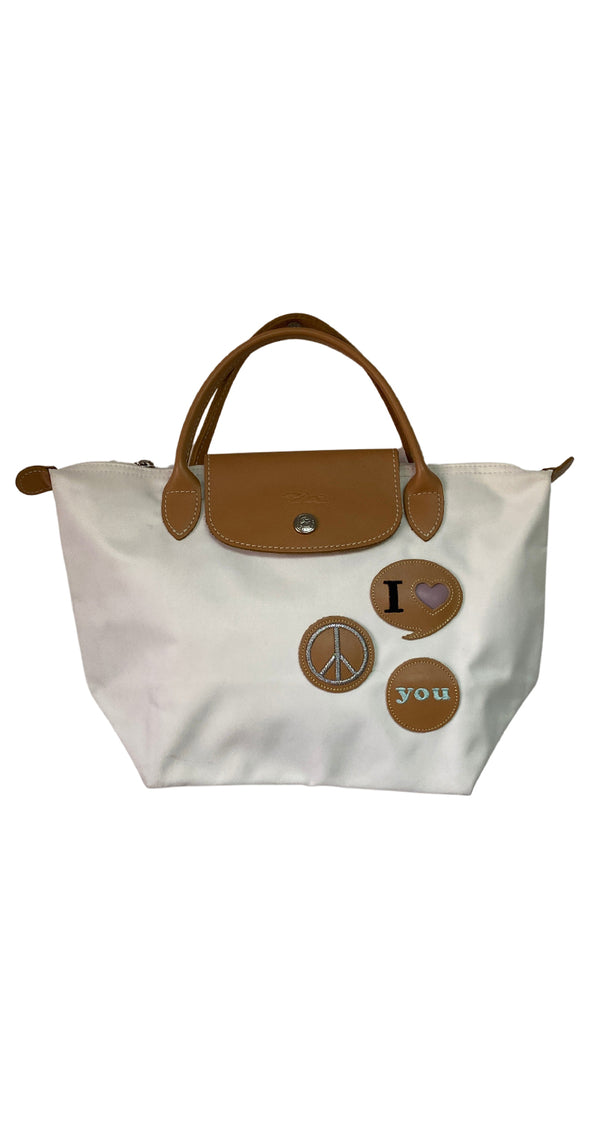 Bolso Tote Crema Mini