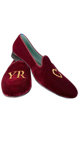 Mocasines Velvet Bordeo