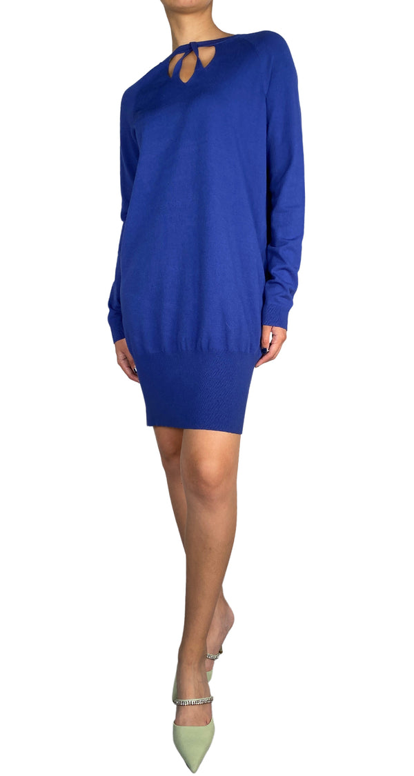 Vestido Estilo Sweater Azul